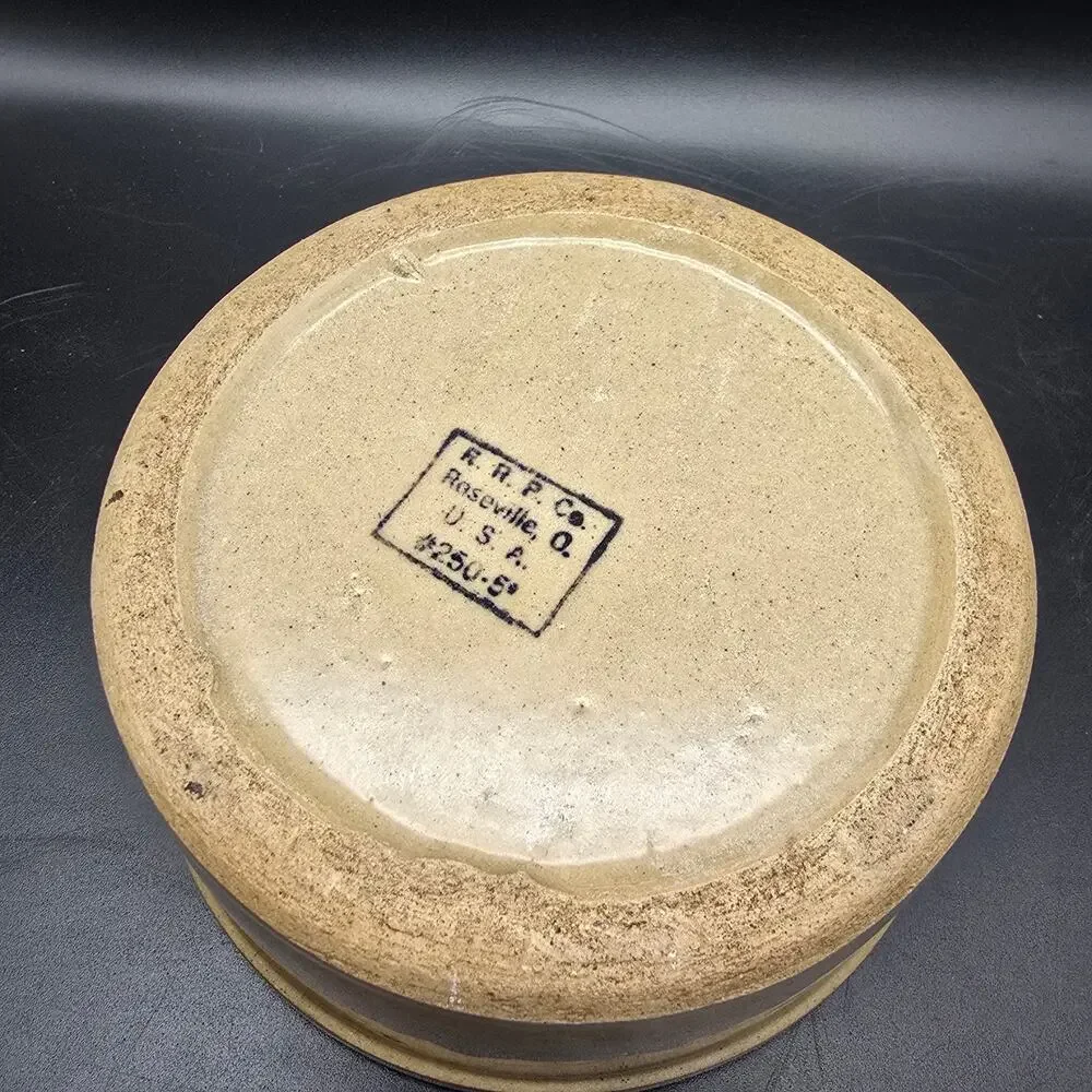 RRPCO Small Stoneware Crock Bowl Vintage